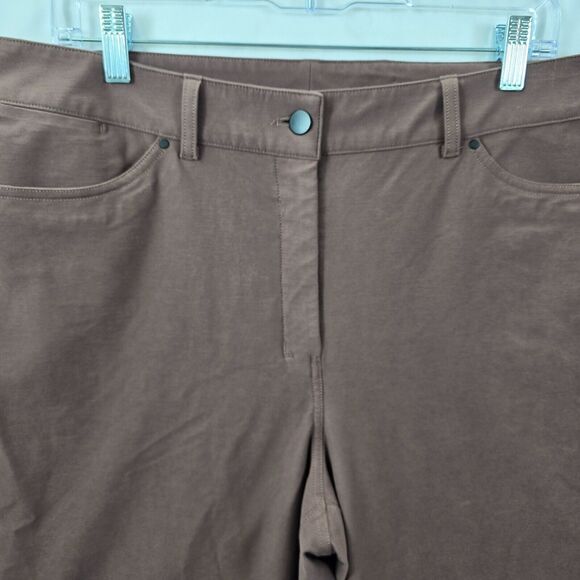 Lululemon Women's City Sleek 5 POCKET WIDE LEG Pants Wine W5ENJS Size 33 - Picture 4 of 16